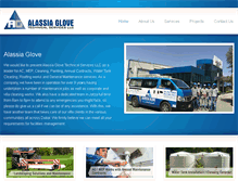 Tablet Screenshot of alassiaglove.com